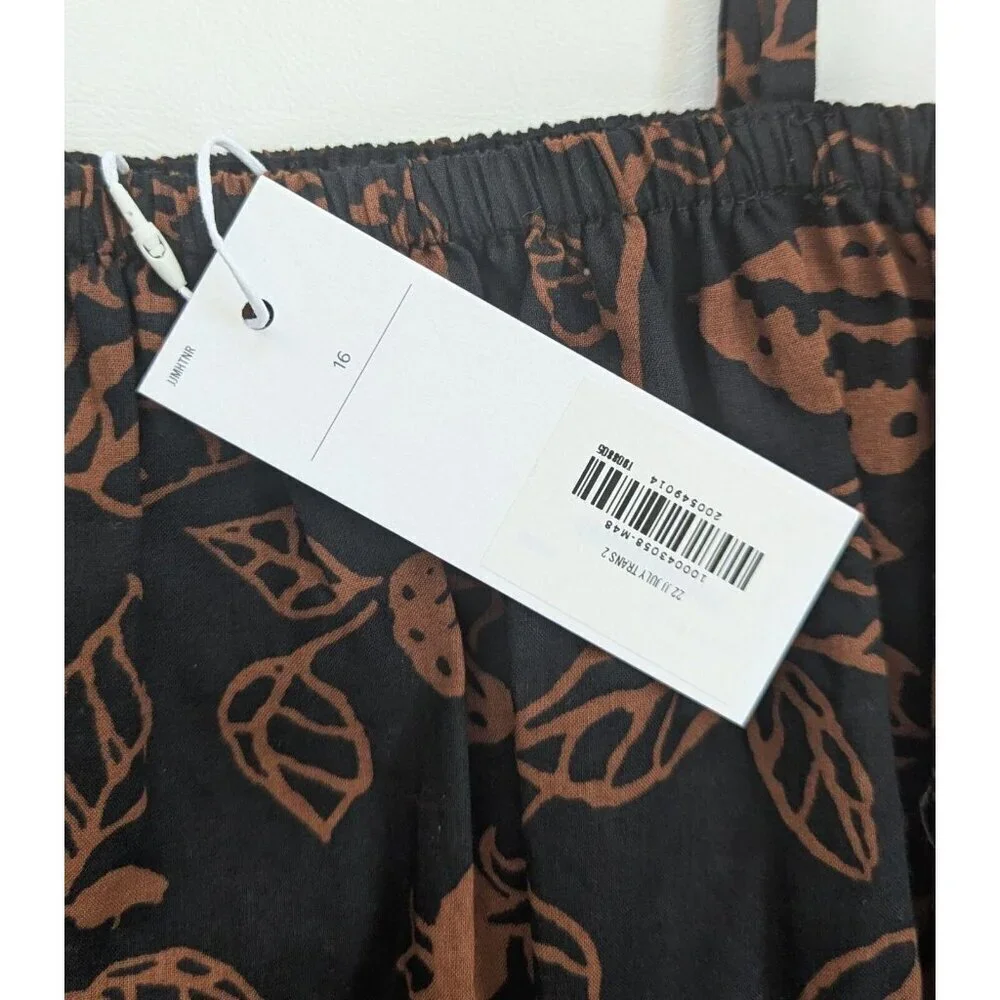 Janie & Jack Binabu Girls Floral Summer Sundress Size Age 12 Boho Style NEW - Picture 5 of 12